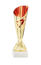 Load image into Gallery viewer, Gold &amp; Red Star Flute Cup
