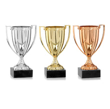 Load image into Gallery viewer, Bronze Cup Podium Trophy
