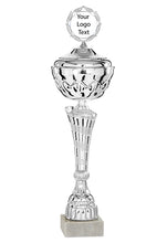 Load image into Gallery viewer, Silver Swirl Cup with Lid
