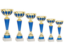 Load image into Gallery viewer, Gold &amp; Blue Diamond Cup
