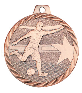 Medal - Bronze Star Football Striker