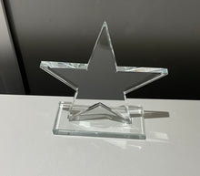 Load image into Gallery viewer, Glass Star Awards Presentation Trophy 10mm thickness
